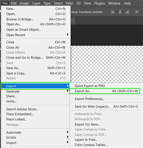 no svg option in photoshop.